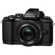 Цифровая системная фотокамера OLYMPUS E-M10 KIT (14-42 PANCAKE ZOOM) Black/Black